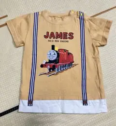 JAMES ジェームス　きかんしゃトーマス　Tシャツ 90cm オレンジ