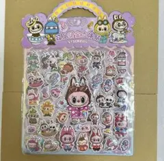 ぷっくりシール　ラブブ　2枚入り