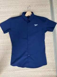 Speedo ネイビー Mサイズ ショートスリーブシャツ