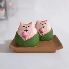 デコレ　コンコンブル　桜餅猫