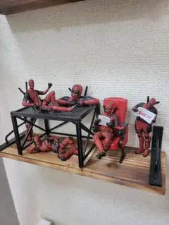 デッドプール アクションフィギュア 6体セット