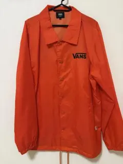 オレンジ ナイロンジャケット