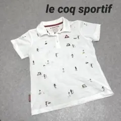 le coq sportif ルコック ゴルフウェア 半袖 ポロシャツ 刺繍