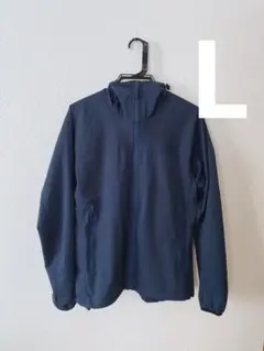 L☆大人気☆ワークマン☆ネイビー 撥水加工ジャケット フード付き