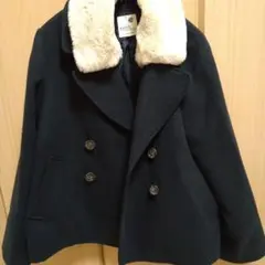 earth music&ecology ネイビー 3wayダブルショートコート