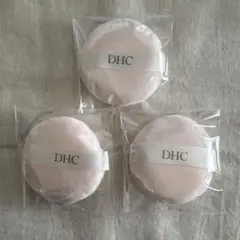 DHCメークアップパフ3点セットQ10モイスチュアケアクリアフェースパウダー付属