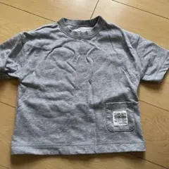 coen グレー ポケット付き Tシャツ 110
