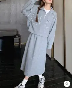 スウェット　トップス