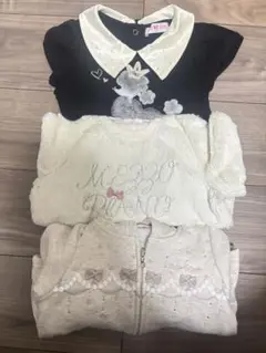 メゾピアノ　トップス　＆　H&M ファーベスト