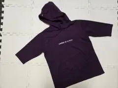TAKEO KIKUCHI　紫色フード付きパーカー ❗tK袋付き！