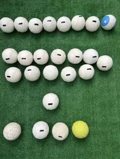 軟式ボール25個（Ｃ球、Ｂ球、Ａ球、Ｊ球）