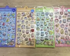 BONBONDROP シール 4枚　ボンボンドロップシール　ぷっくり　ちいかわ