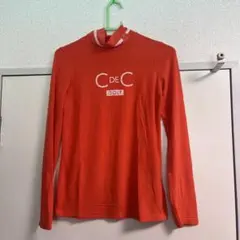 クードシャンス　レディース オレンジ タートルネックシャツ