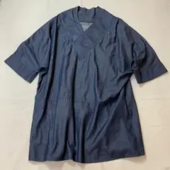 anvai アンヴァイ 七分袖 チュニック ワンピース