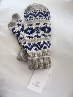 BEAUTY&YOUTH ユナイテッドアローズ　ノルディック柄ミトン