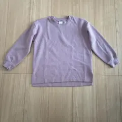 DAILY LINE 長袖カットソー 120サイズ 薄紫