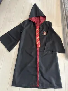 子供用ハリー・ポッター風コスプレローブ　おまけネクタイ付き