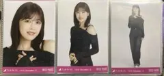 柴田柚菜 乃木坂46 肩あきトップス リアミ 幕張 生写真 3種コンプ