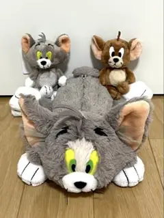 NICI トムとジェリーフィギュアポーチ トムペンケース 筆箱 キーホルダー