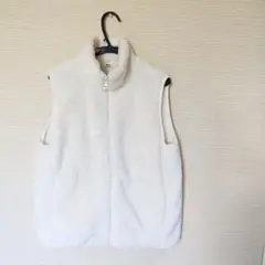 UNIQLO フリースジャケット Lサイズ ホワイト