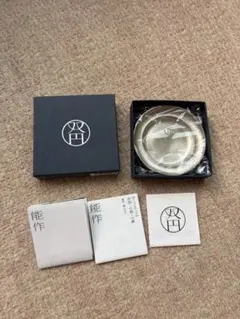 能作 双円　豆皿　錫製 平皿 小皿