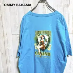 TOMMY BAHAMA トミーバハマ　カジノ両面プリント Tシャツ
