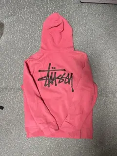 Stüssy ピンク パーカー S