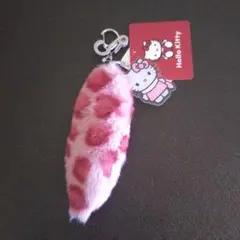 ハローキティ しっぽチャーム付きアクリルキーホルダー