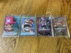 ポ*ケ様 ワンピースカードゲーム リーダーカード パラレル15枚セット 