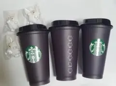 スターバックス　ハロウィン2025　カップ＆キャップ　3点セット