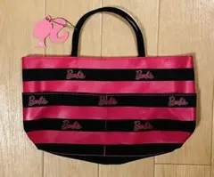 バービー　ストライプトートバッグ