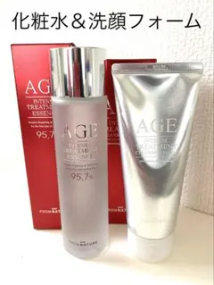 【新品 匿名配送】化粧水 洗顔フォーム フロムネイチャー AGEのサムネイル