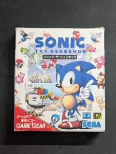 ゲームギアソフト　ソニックザヘッジホッグ