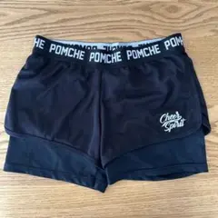 Pomche Cheer Spirit ショートパンツ M ブラック