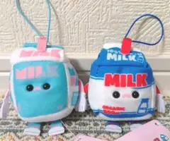 Qプラ ジュースボックスボーイ いっぱいマスコット 3種 4個セット