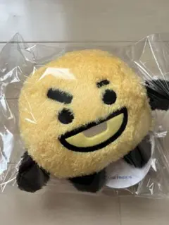 値下げ BT21 5周年記念レインボーカラーぬいぐるみ イエローSHOOKY