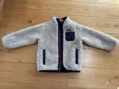 フリースジャケット 4T ベージュ