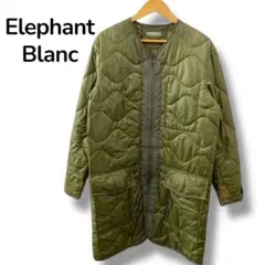 【暖かい】エレファンブラン　キルティングライナーコート　ナイロン　Mサイズ