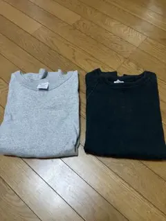 Champion T1011 長袖カットソー 2枚セット S