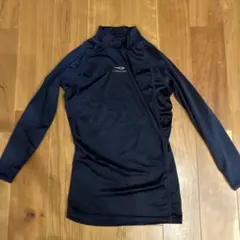 TIGORA 野球　ハイネック長袖 アンダーシャツ 紺　サイズ140