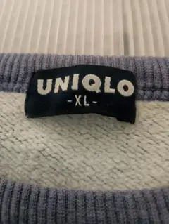 オールドユニクロ 紺タグ スエット、トレーナー XL