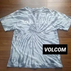 VOLCOM グレー タイダイ Tシャツ L