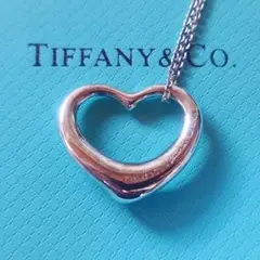TIFFANY オープンハート XL 特大 ビッグ ネックレス A258001 ティファニー オープンハートネックレス XL 特大サイズ (極美品