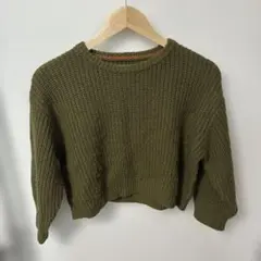 CIAOPANIC TYPY オリーブグリーン セーター L