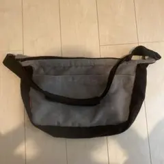【Phiten】ショルダーバッグ グレー×ブラック