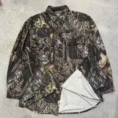 USA古着ネルシャツ Lサイズ CABELAS リアルツリー　迷彩