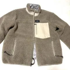 TAION ベージュ フリースジャケット