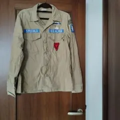 U.S. Alpha ミリタリーシャツジャケット ベージュ