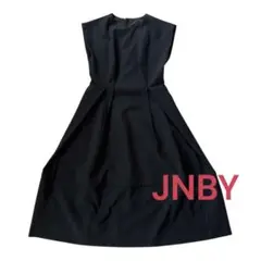 美品　センソユニコ　JNBY ロングワンピース　マツオインターナショナル　黒