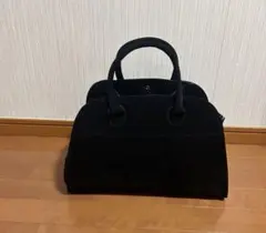 【本日のみ価格】新品　トートバッグ　黒　ブラック　スエード　ハンドバッグ
